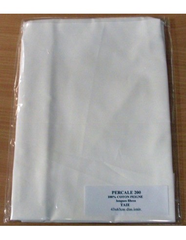 Taie coton Percale Taie coton Percale