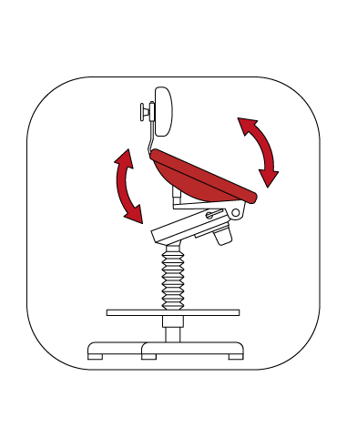 Siège assis debout SEMI-SITTING