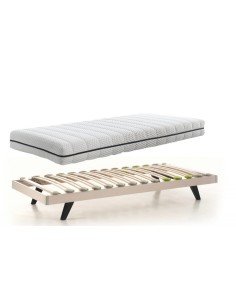 Ensemble Lattoflex sommier SL1 FIX et Matelas Comfort Mono Ensemble Lattoflex sommier SL1 FIX et Matelas Comfort Mono