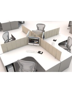 Cloisons acoustiques universelles EcoDesk 2