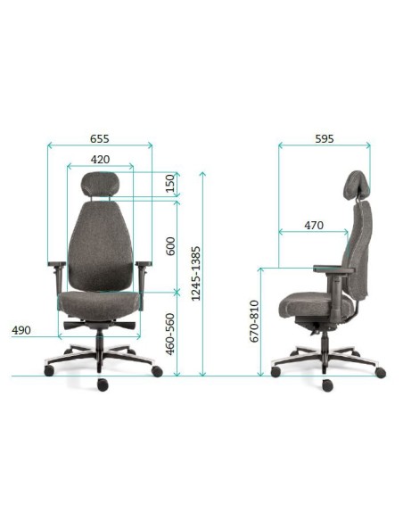 Siège Ergonomique Therapod X HR livraison rapide