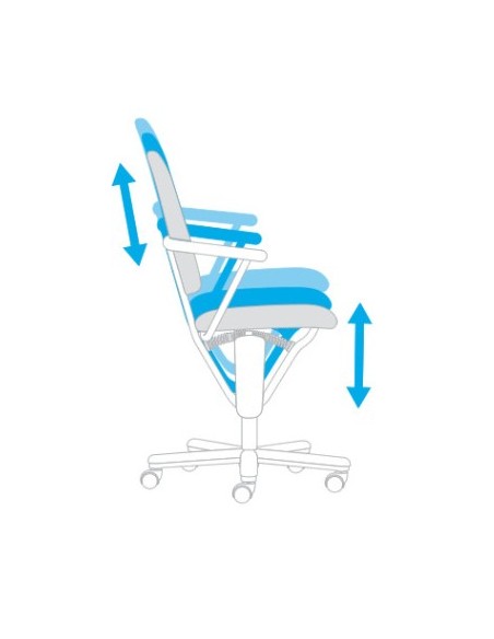 Fauteuil ergonomique Moizi 18 hauteur
