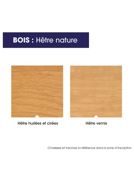 Fauteuil ergonomique Moizi 18 bois hêtre nature