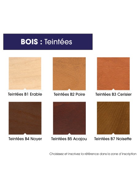 Fauteuil ergonomique Moizi 18 bois teintée