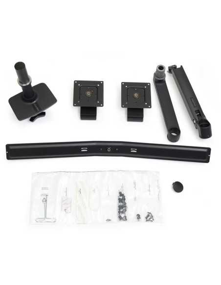 Bras ergonomique support écran Ergotron LX Dual-direct