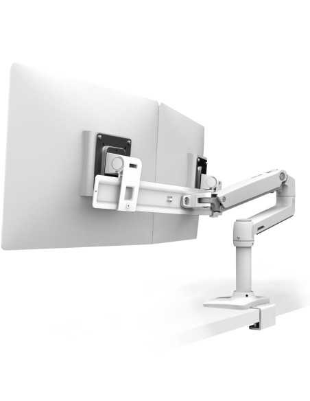 Bras ergonomique support écran Ergotron LX Dual-direct