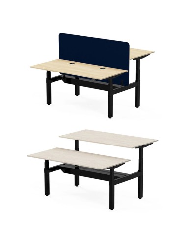 Bureau ergonomique électrique face-à-face actif Ugo Bench