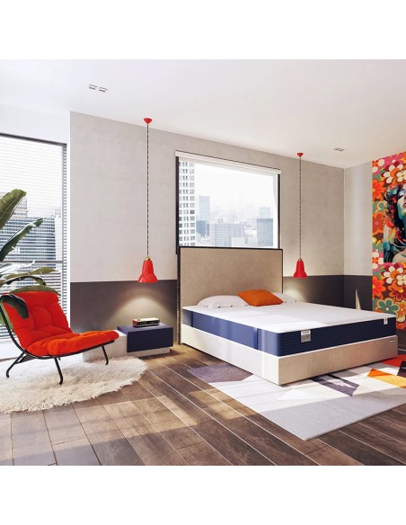 Matelas accueil tonique soutien medium ou ferme Orion de Dunlopillo