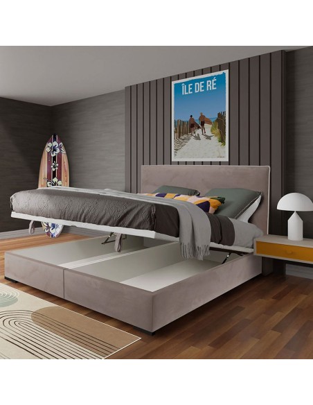 Sommier-rangement ergonomique Dunlo'Coffre de Dunlopillo