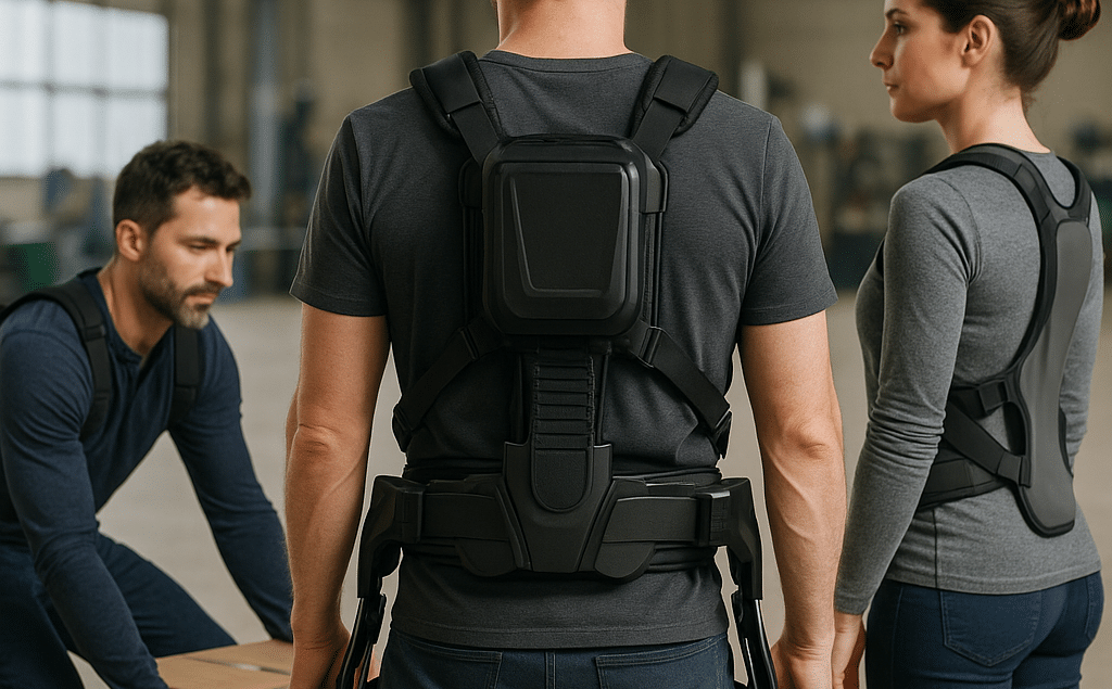 Exosquelettes pour le dos : état des lieux et innovations à venir - Image générée par IA