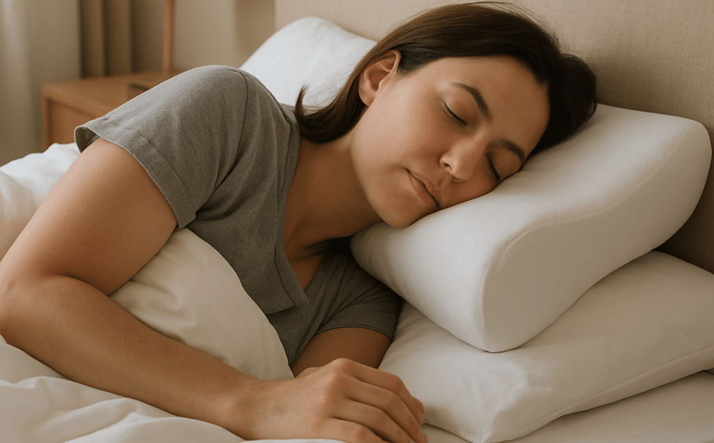 Préserver le dos pendant son sommeil - Image générée par IA