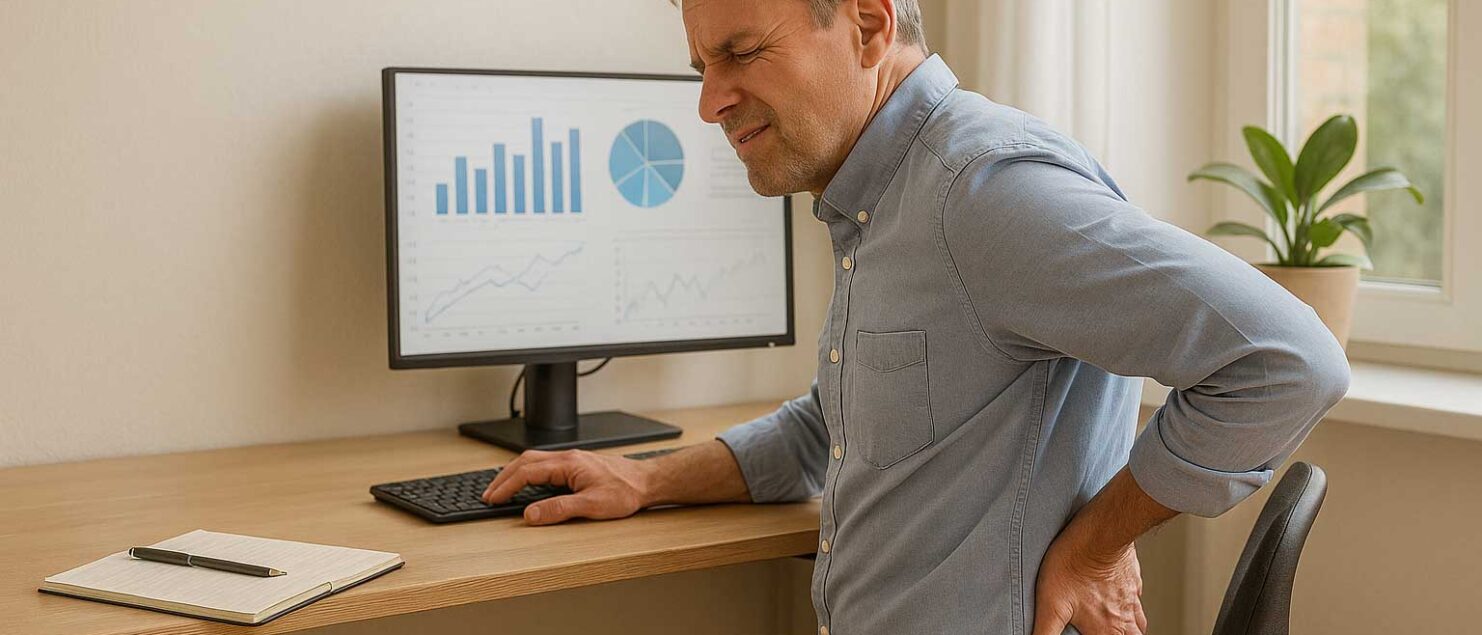 Mal de dos et fausses croyances - Image générée par IA