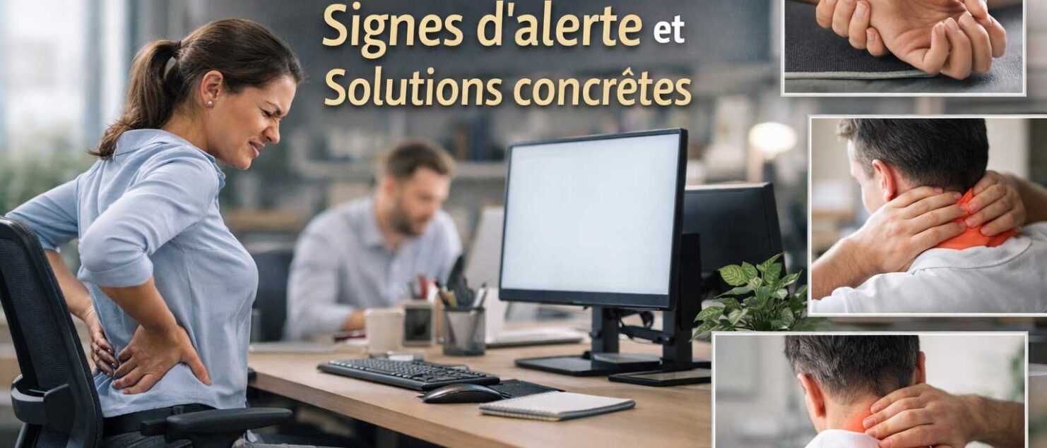 TMS au travail : signes d’alerte et solutions concrètes