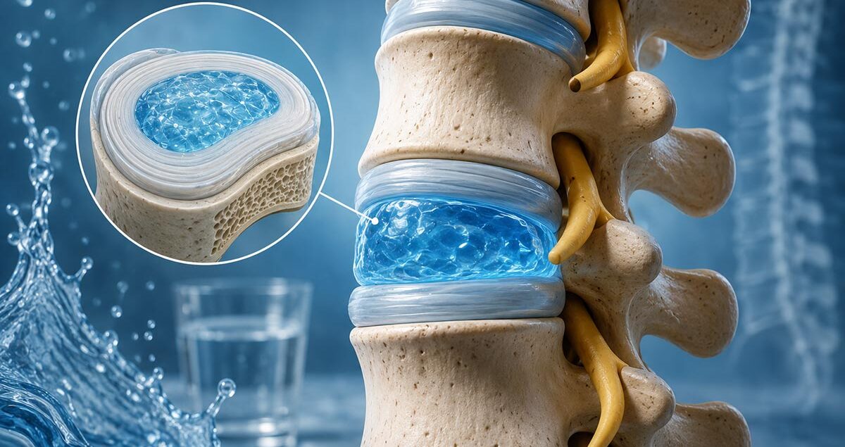 Hydratation des disques intervertébraux : mythe ou réalité ?