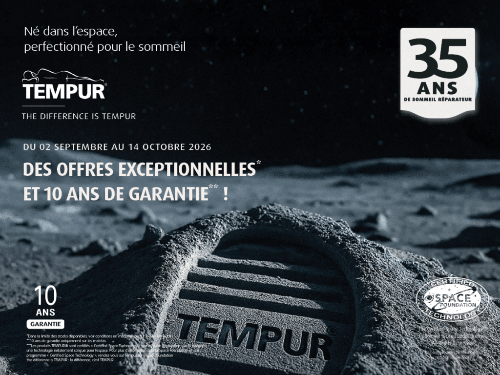 Anniversaire 35 ans Tempur 2026