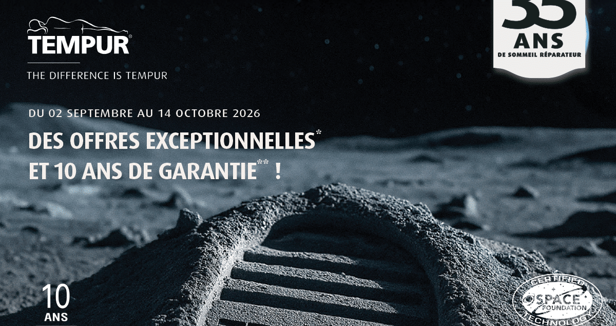 Anniversaire 35 ans Tempur 2026